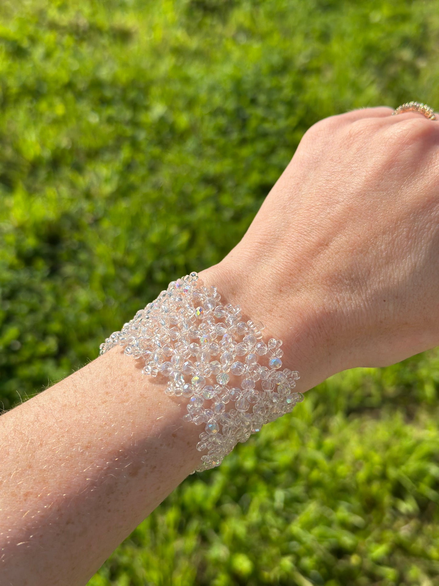 Bracelet à Fleur de Perles